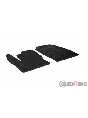 Original Gledring Passform Fußmatten Gummimatten 2 Tlg. - Ford Tourneo Connect Cargo 2014->2016